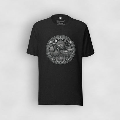 Men's black graphic tee | Travel to Middle East